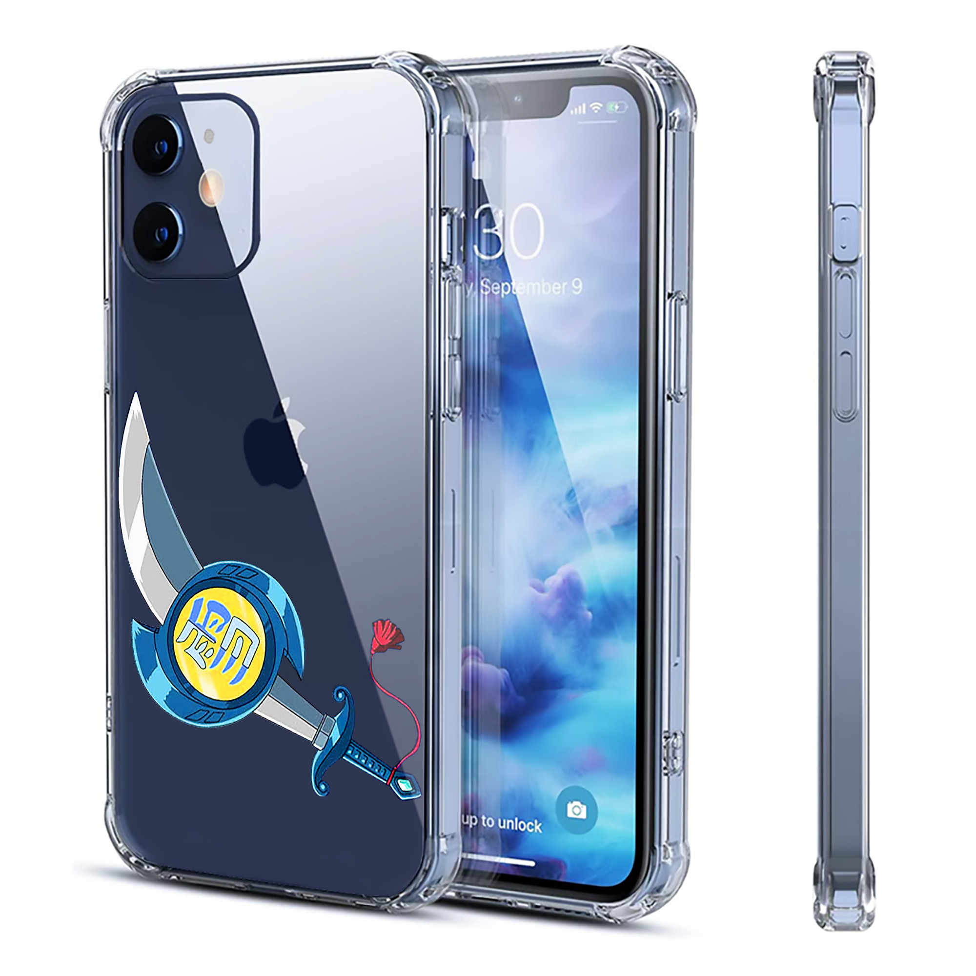 （画像用） 遊☆戯☆王 Yu-Gi-Oh! 【iPhone 12シリーズ対応】透明スマホケース（クリアソフトケース）
